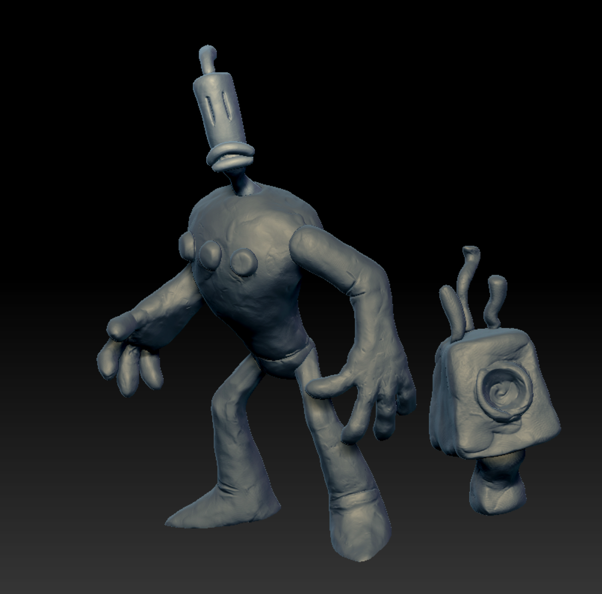 3D-модель: фигурка из игры Neverhood